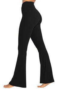 Rosvigor Flare Yoga Pants for Women High Waisted Leggings with Tummy Control Workout Pants