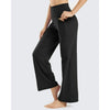 Rosvigor Yoga Pants Women High Waisted Wide Leg Pants Casual Pants with Pockets