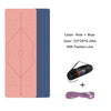 Fantaslook TPE Yoga mat with Alignment Line