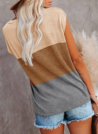 Fantaslook Casual Summer T Shirts for Women Batwing Short Sleeve Tees